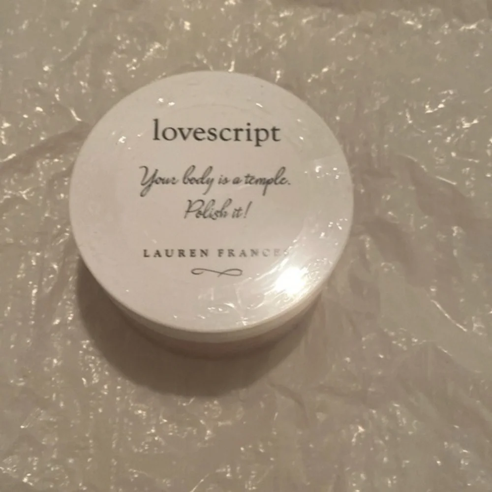 LOVE SCRIPT sugarplum body polish - Picture 1 of 5